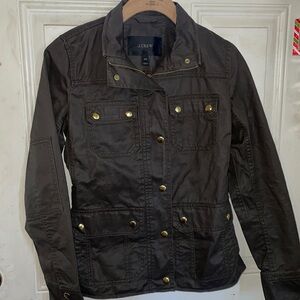 J Crew jacket green XS